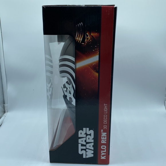 Star Wars Kylo Ren 3D Deco Light LED Bulbs Wall Decor - Picture 5 of 14